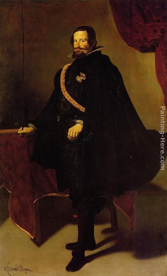 Diego Rodriguez de Silva Velazquez Don Gaspar de Guzman, Count of Olivares and Duke of San Lucar la Mayor